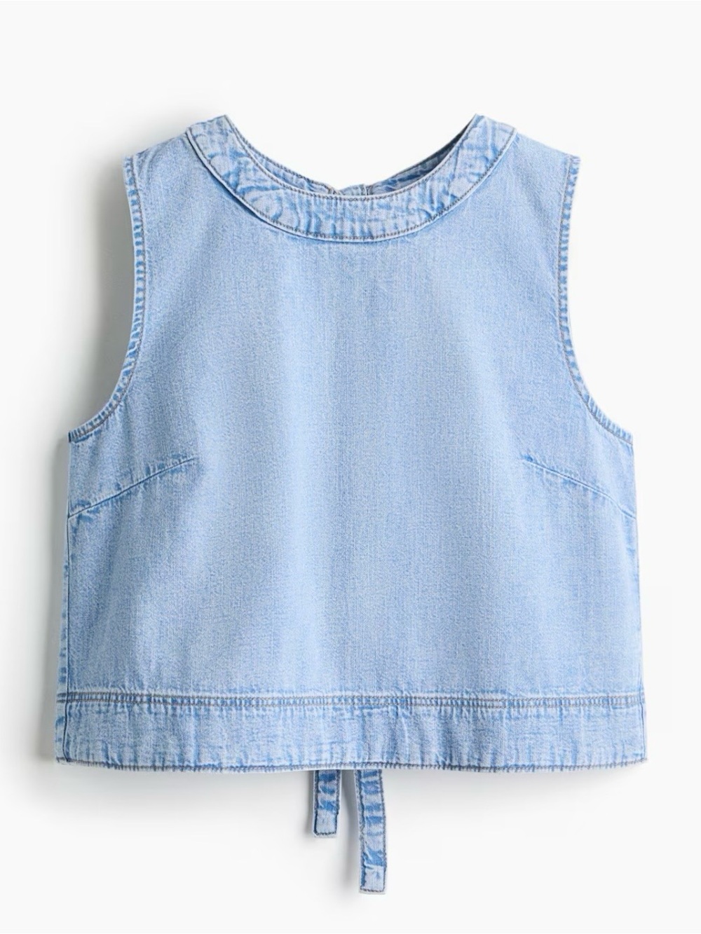 Denim look H&M top